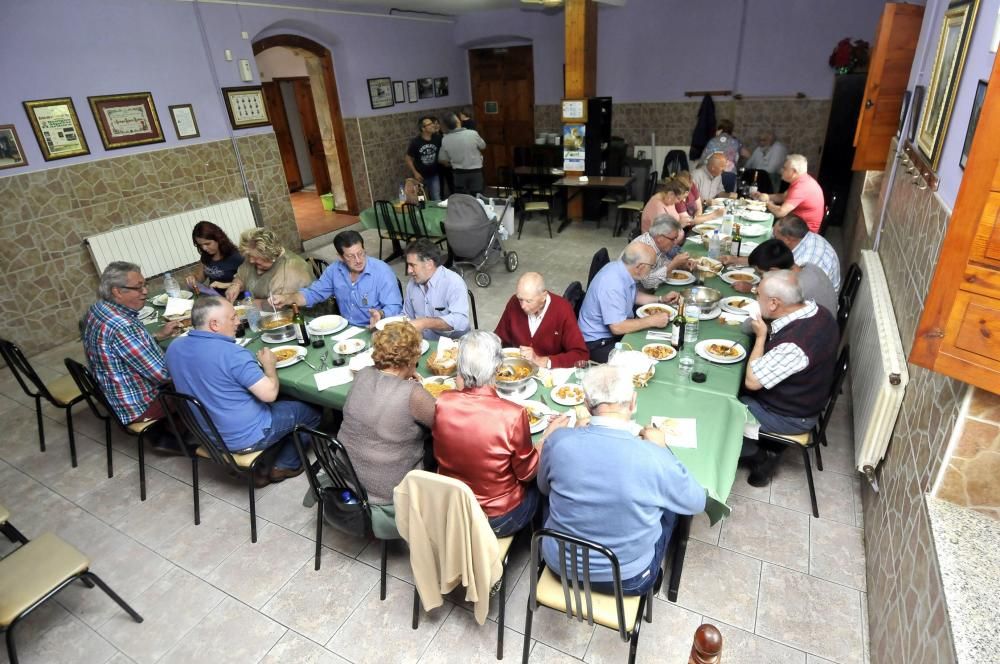 Fabada de la fiesta de El Carmen en Langreo