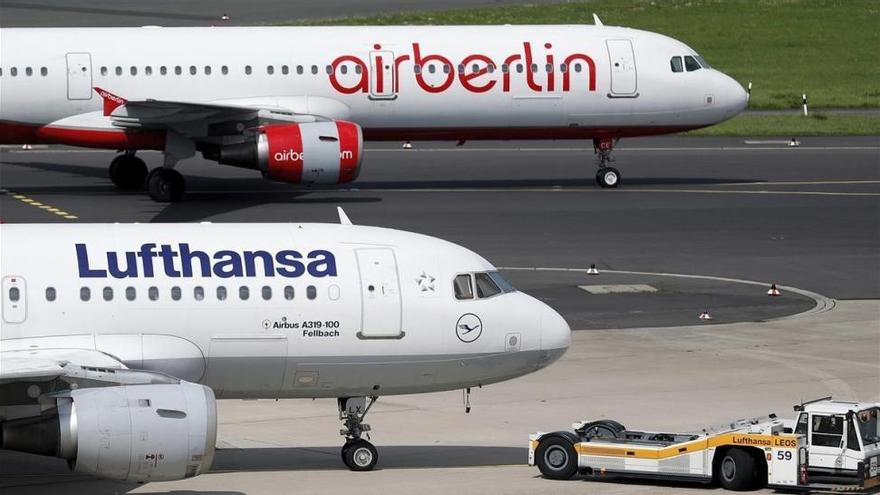 Preocupación en la UE por el riesgo de monopolio de Lufthansa si compra Air Berlin