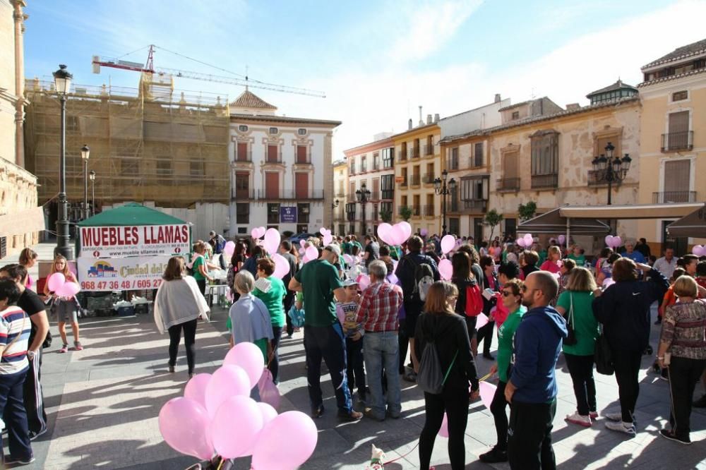 Marcha por la AECC en Lorca