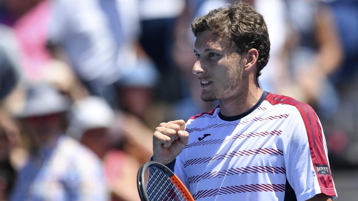 Carreño, junto a los demás españoles, pasó a la tercera ronda tras vencer a Kyle Edmund.