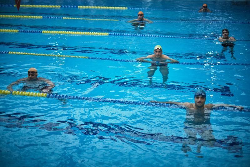 Apertura de la piscina de Santa Cruz  | 01/06/2020 | Fotógrafo: Andrés Gutiérrez Taberne