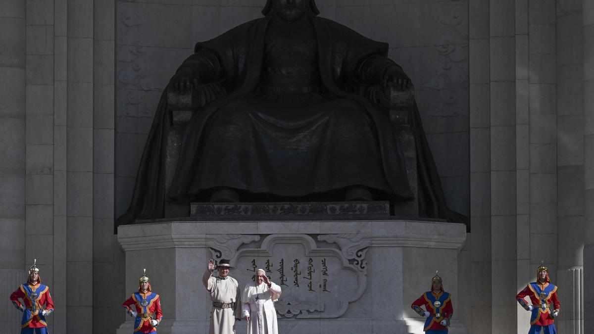 El Papa en Mongolia