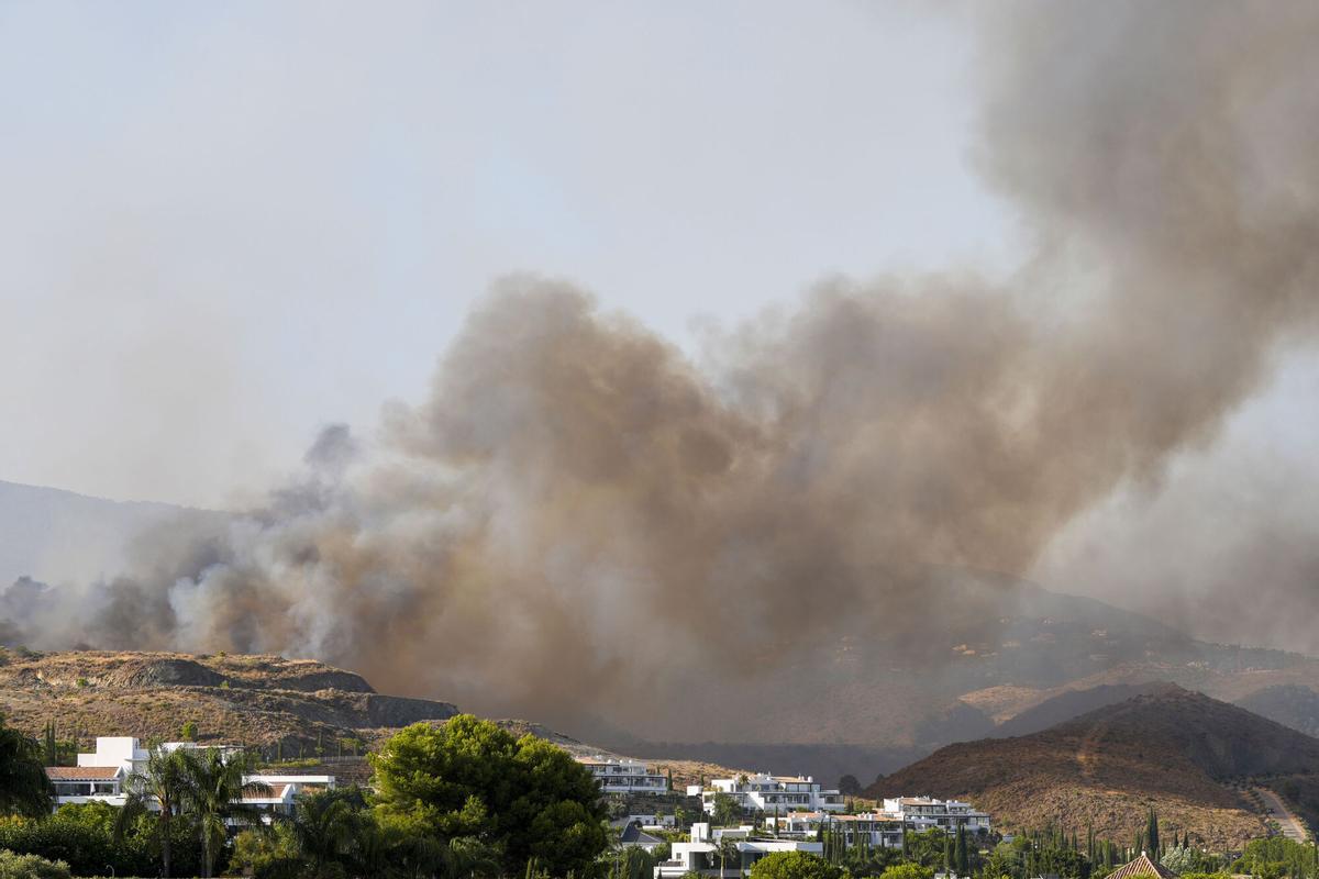 El incendio de Benahavís, en imágenes El incendio de Benahavís, en imágenes