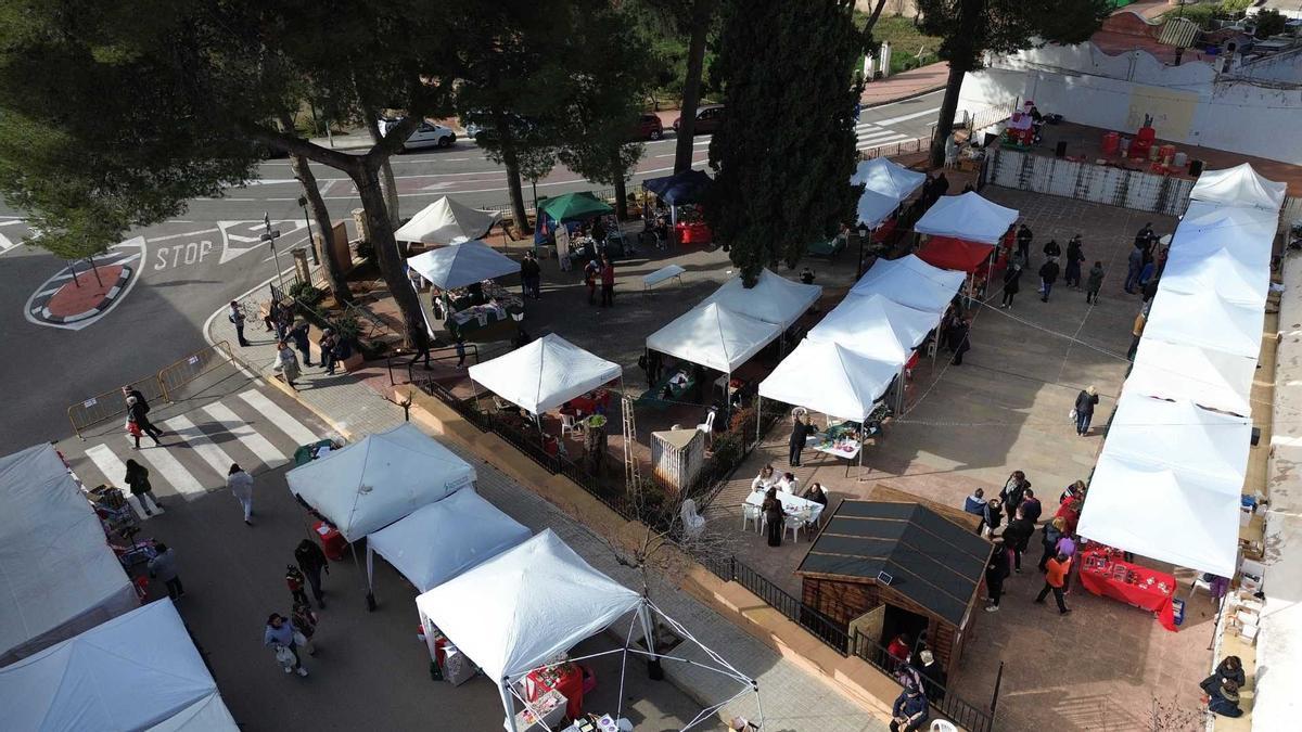 Foto de archivo de otra edición del mercadillo.