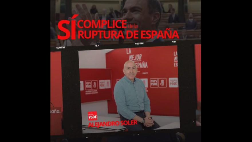 El PPCV señala en un vídeo a los diputados que apoyaron la investidura de Sánchez