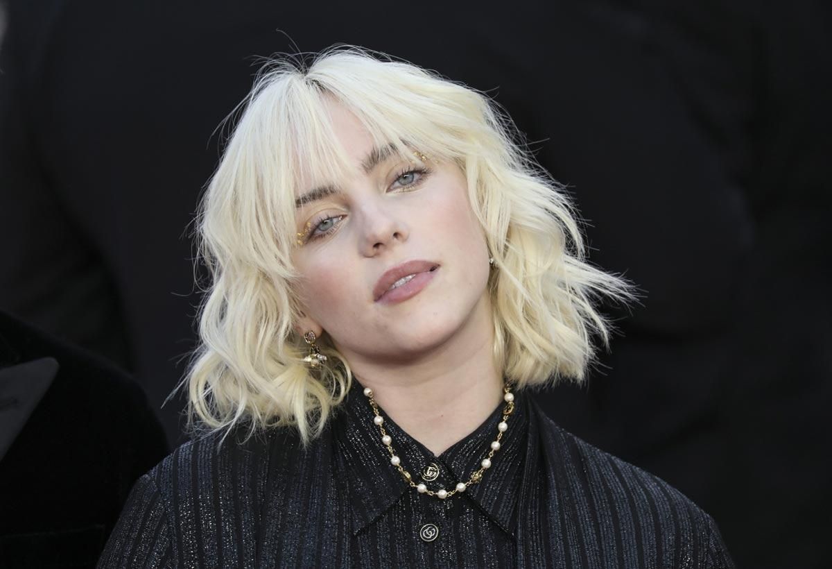 Billie Eilish, en el estreno de 'No time to die' en Londres