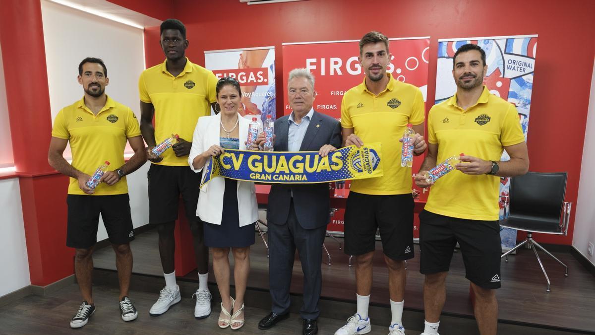 Los jugadores del Guaguas valoran el primer partido de la final de la Superliga