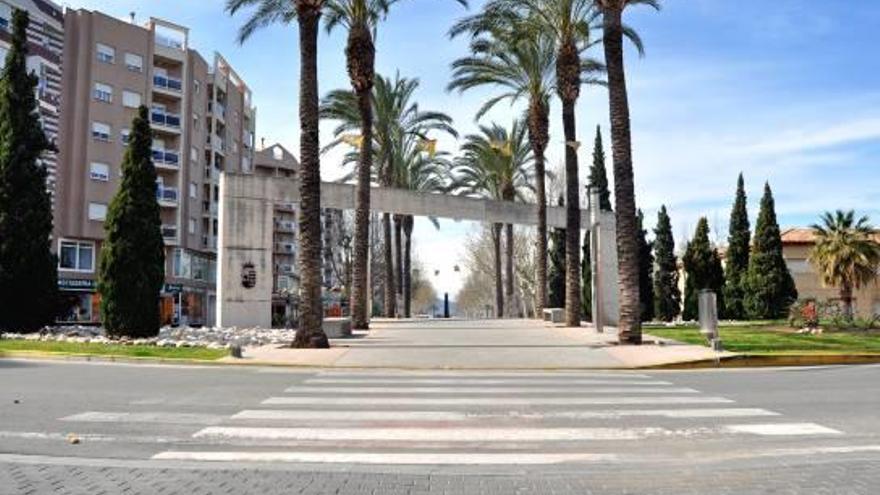 La plaça de Jaume I, on se celebrarà el dilluns l&#039;acte institucional,