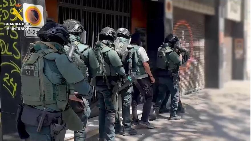 La Guardia Civil detiene en Barcelona a varios terroristas por colaborar con Hezbolá