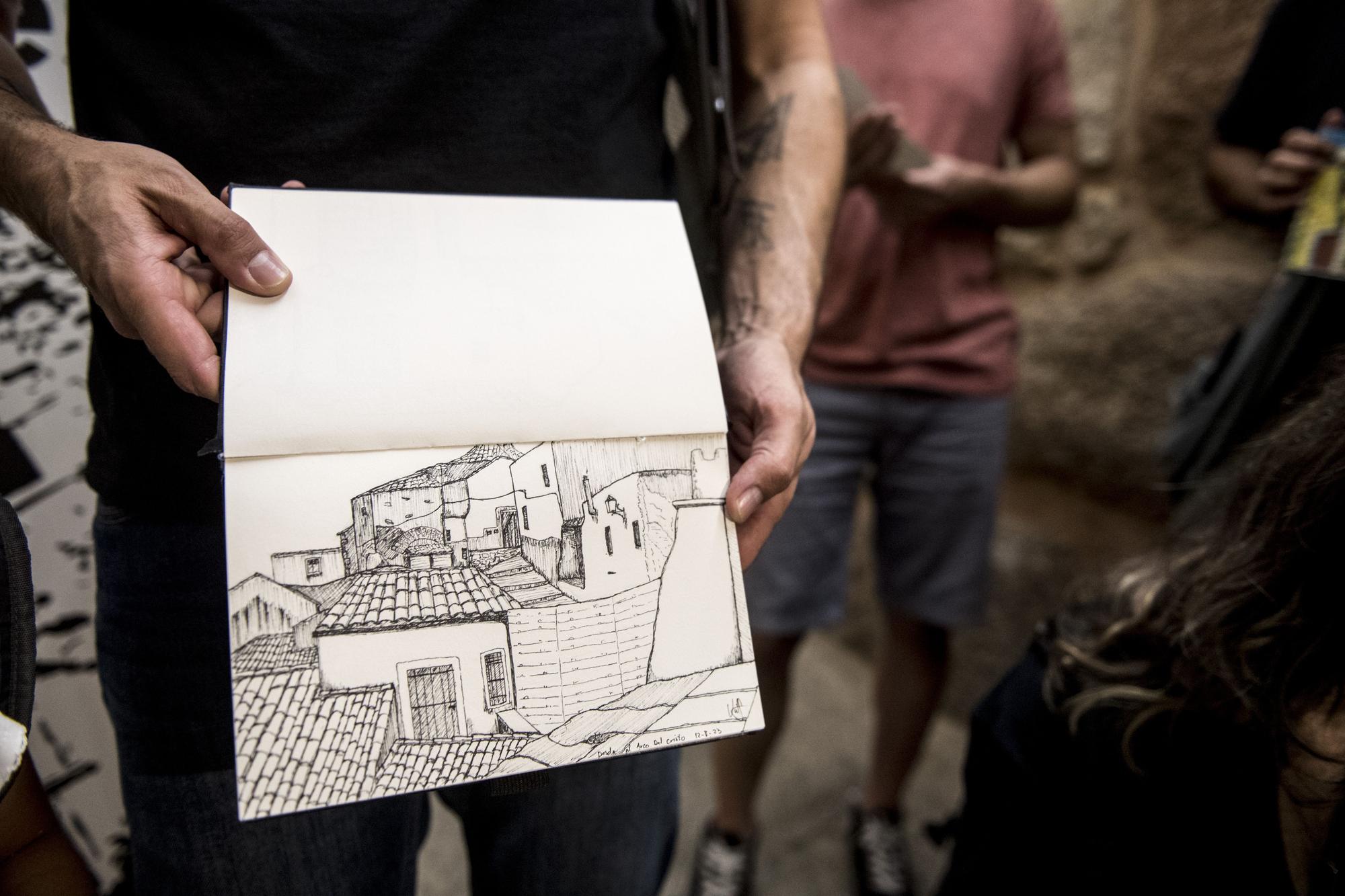 Urban Sketcher en Cáceres