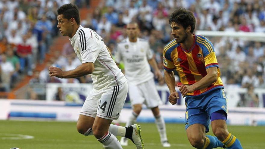 Javier HernÃ¡ndez, &#039;Chicharito&#039;, jugÃ³ en el Real Madrid.