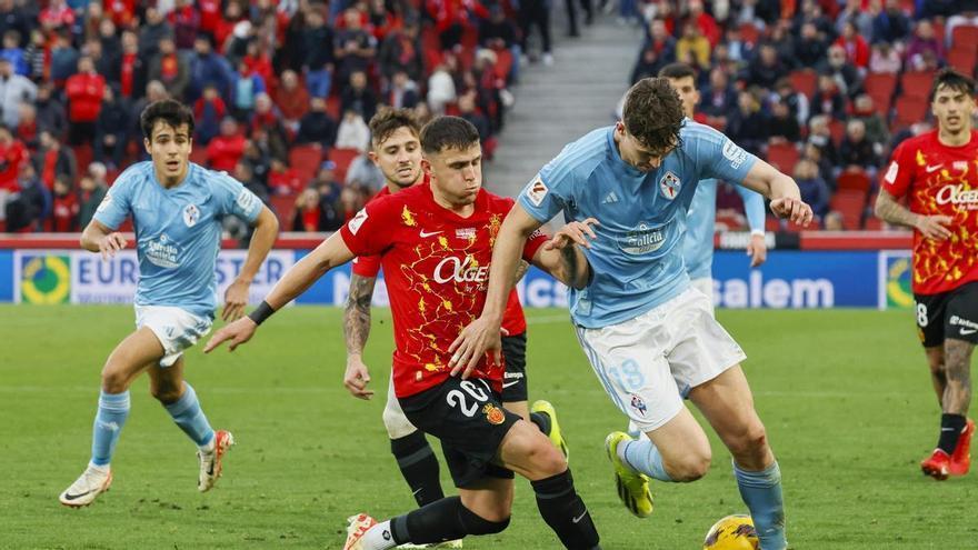 Las notas del Real Mallorca-Celta: Gio asume galones