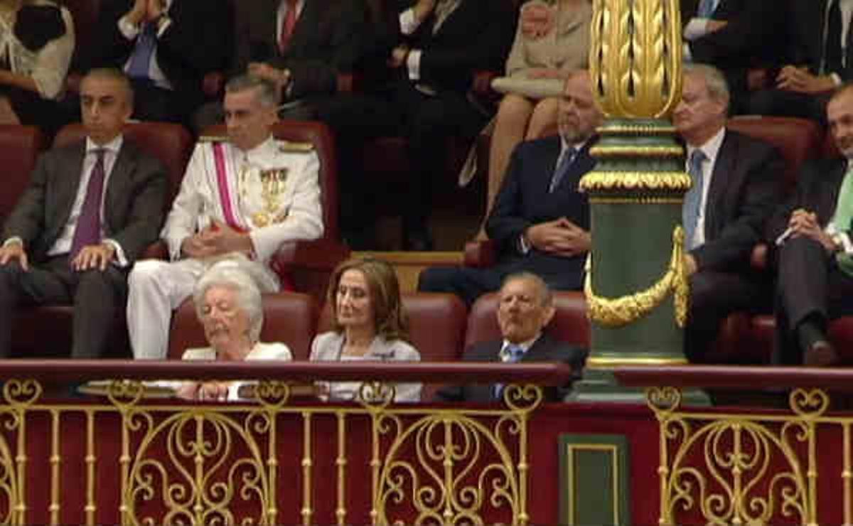 Francisco Rocasolano, abuelo materno de Letizia, acompañaba y apoyaba a la reina en todos sus actos