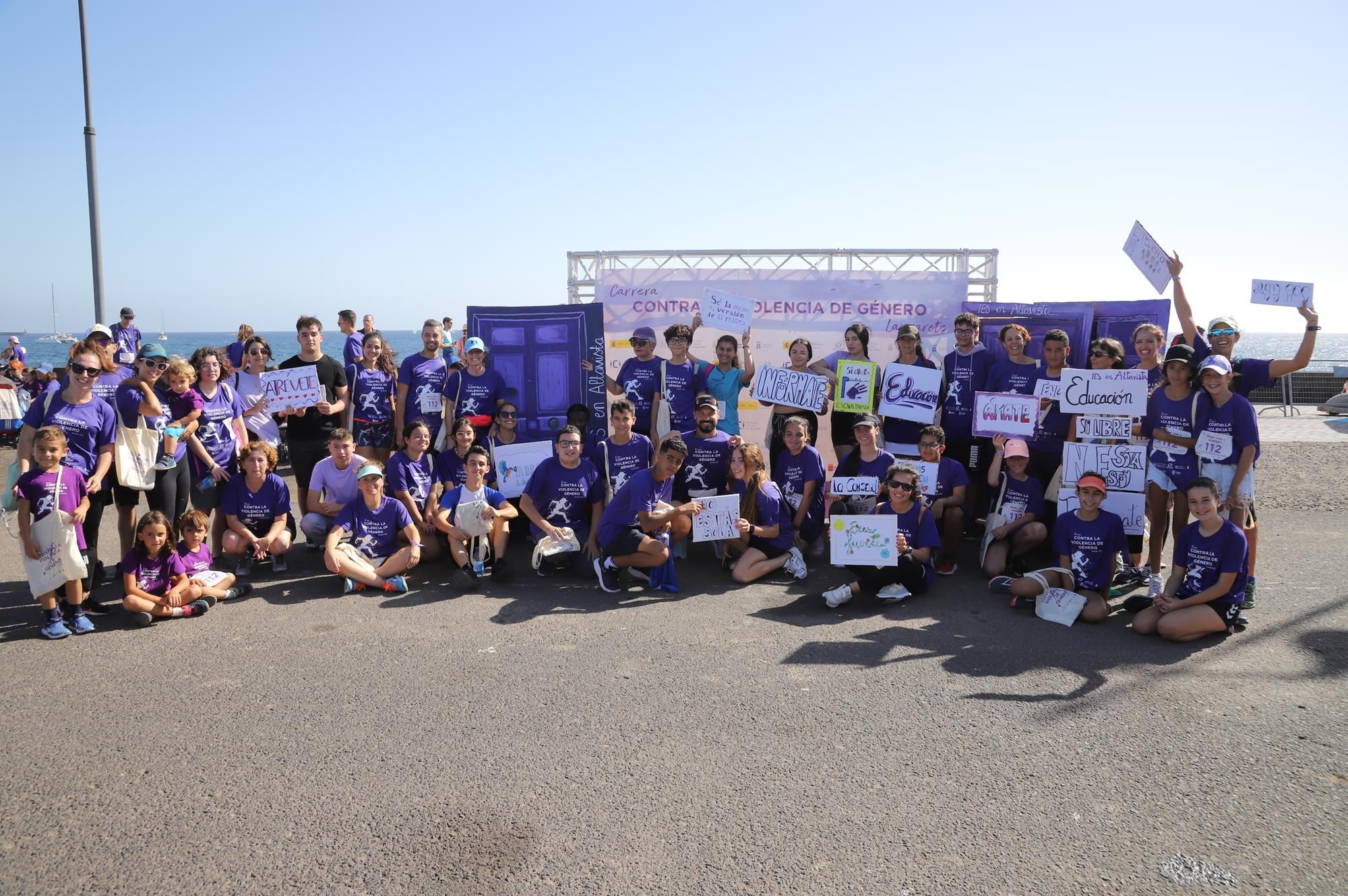 Carrera en Lanzarote contra la violencia de género