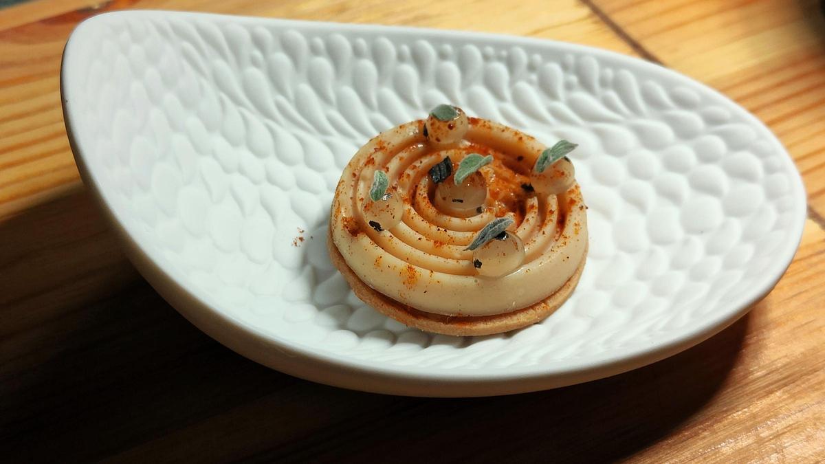 La espiral de zurrupa del restaurante José Carlos García.