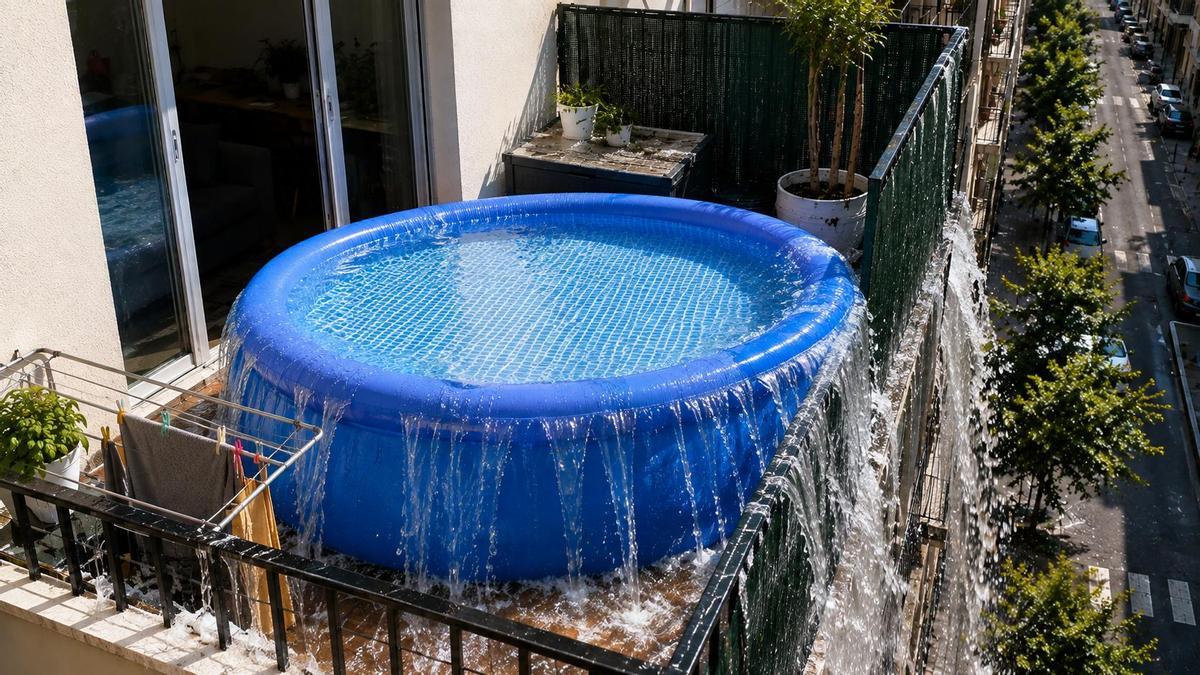 En estos casos se tendrá que retirar la piscina