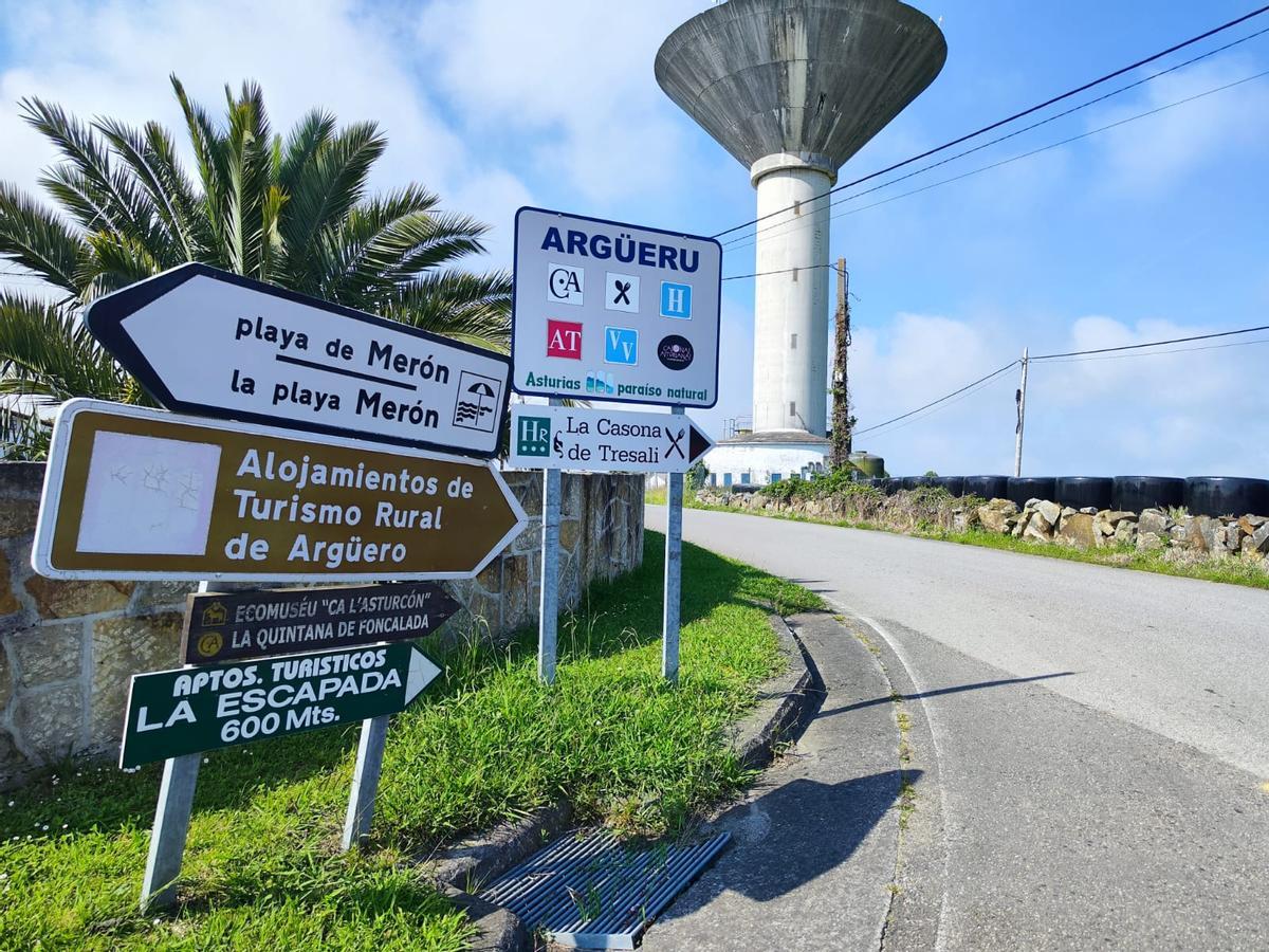 El acceso a Argüeru