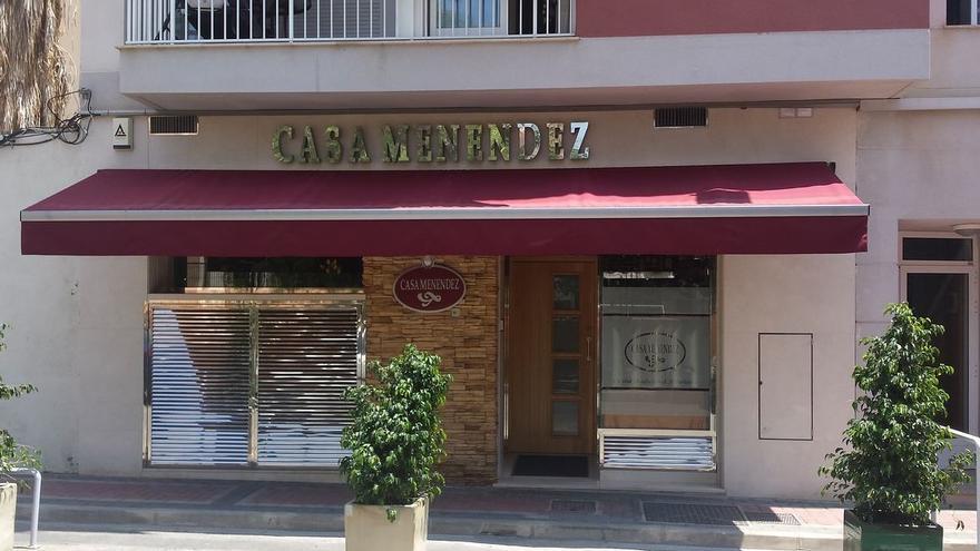 Restaurante Casa Menéndez, en Águilas