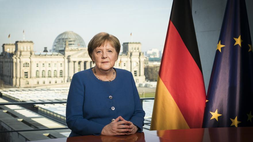 Angela Merkel, al servicio de Europa