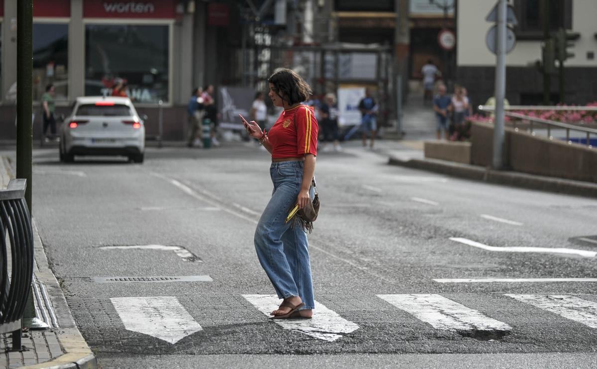 Ambiente previo a la final mundial de fútbol España-Argentina Ambiente previo a la final mundial de fútbol España-Argentina