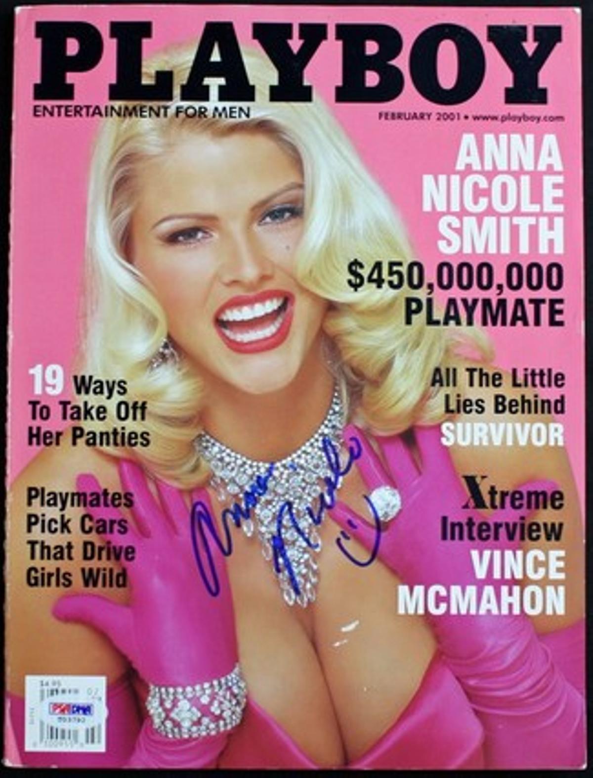 Portada d’Anna Nicole Smith (2001).