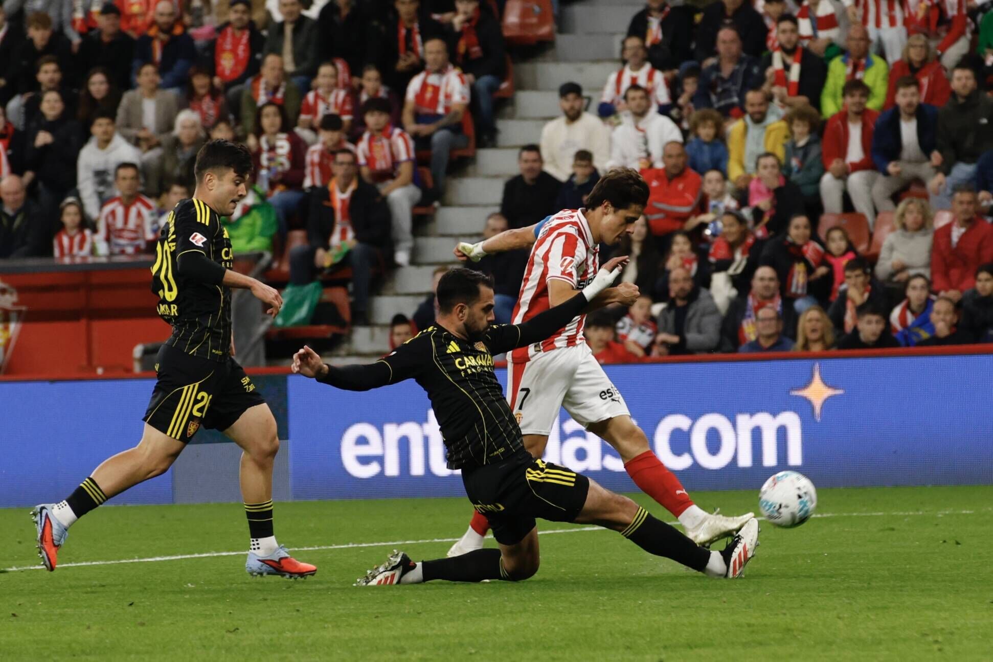 Los mejores momento del Sporting - Zaragoza