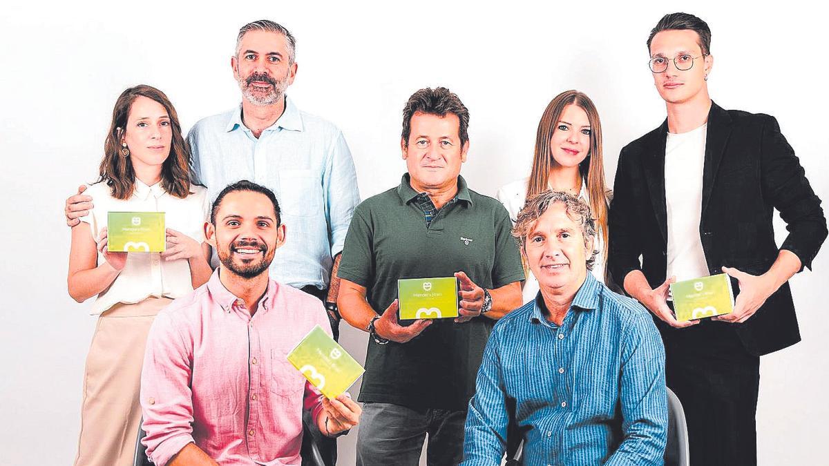 Equipo de la startup valenciana Mendel Brain