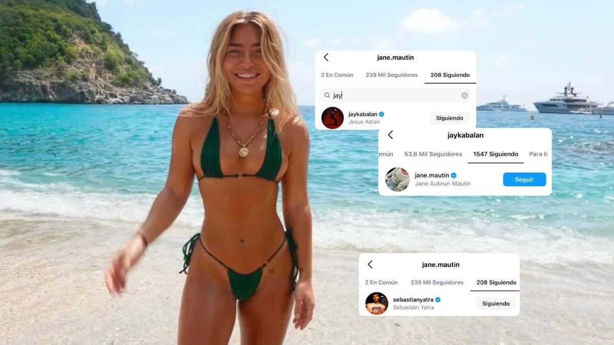 La chica empieza a seguir en redes a los amigos de Yatra