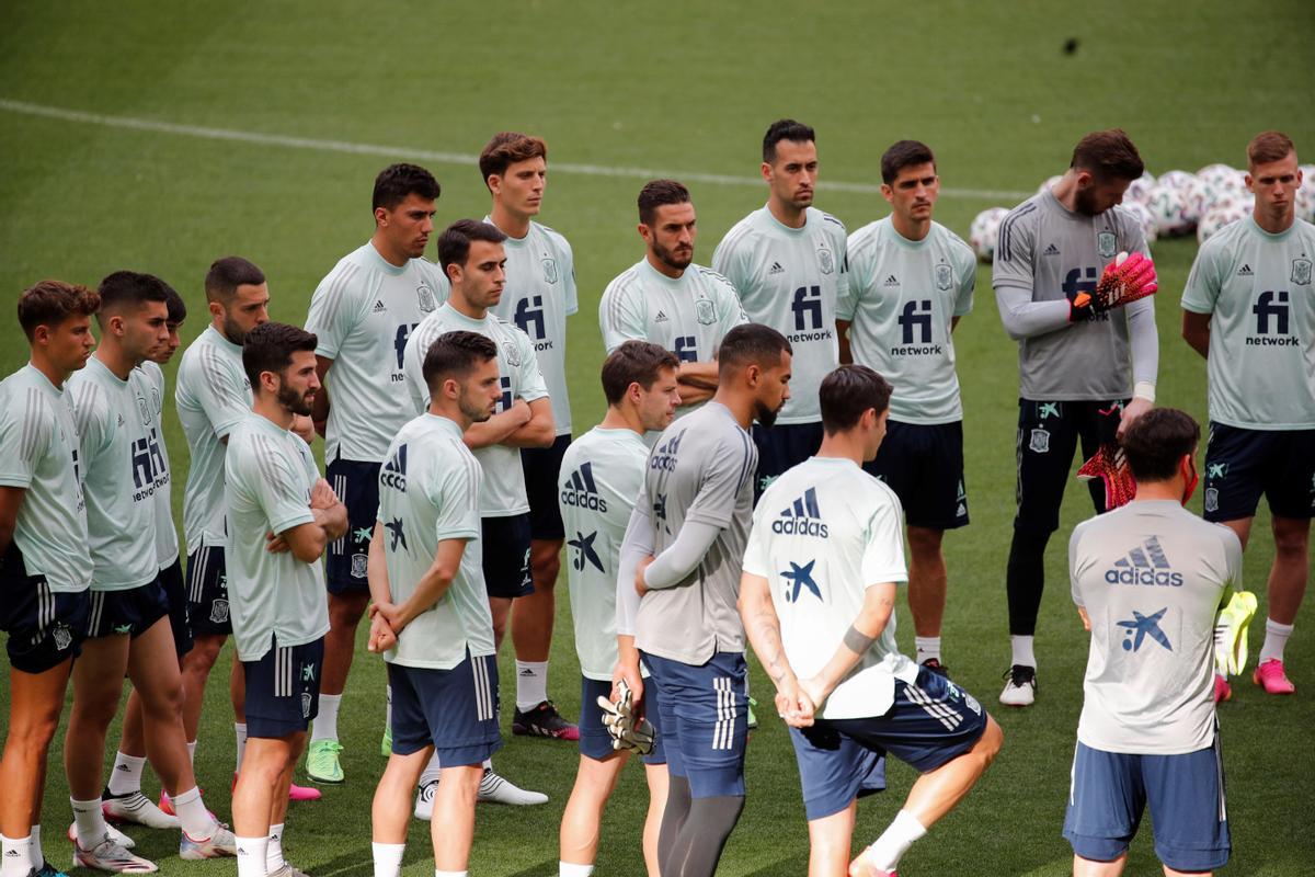 Los jugadores de la selección entrenaron el jueves en el Wanda