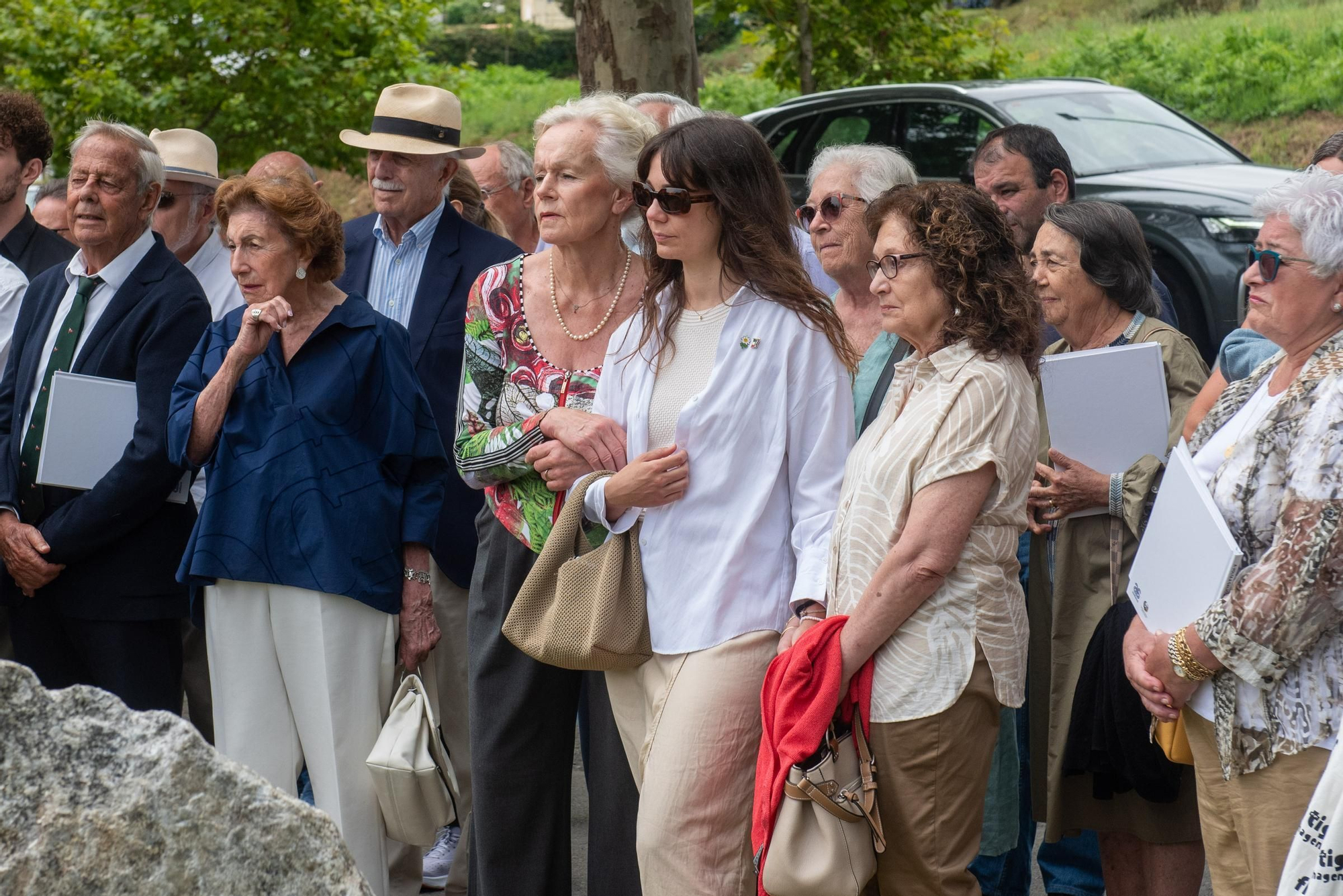 Inauguración del parque Rafael Castor Casdelrrey en Bastiagueiro