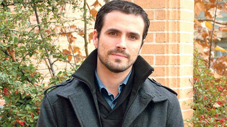 Alberto Garzón, diputado veinteañero de Izquierda Unida en el Congreso