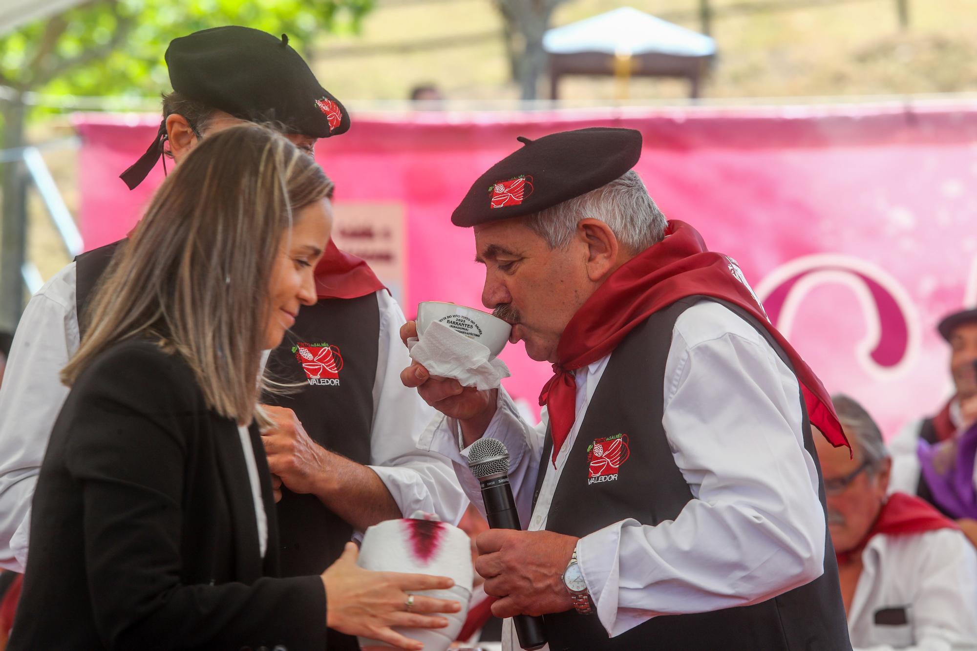 Las bodas de horo de la Festa do Viño Tinto do Salnés