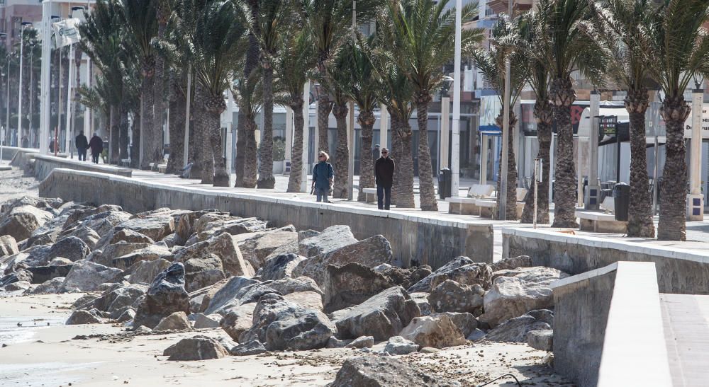 Así están las playas tras la gota fría