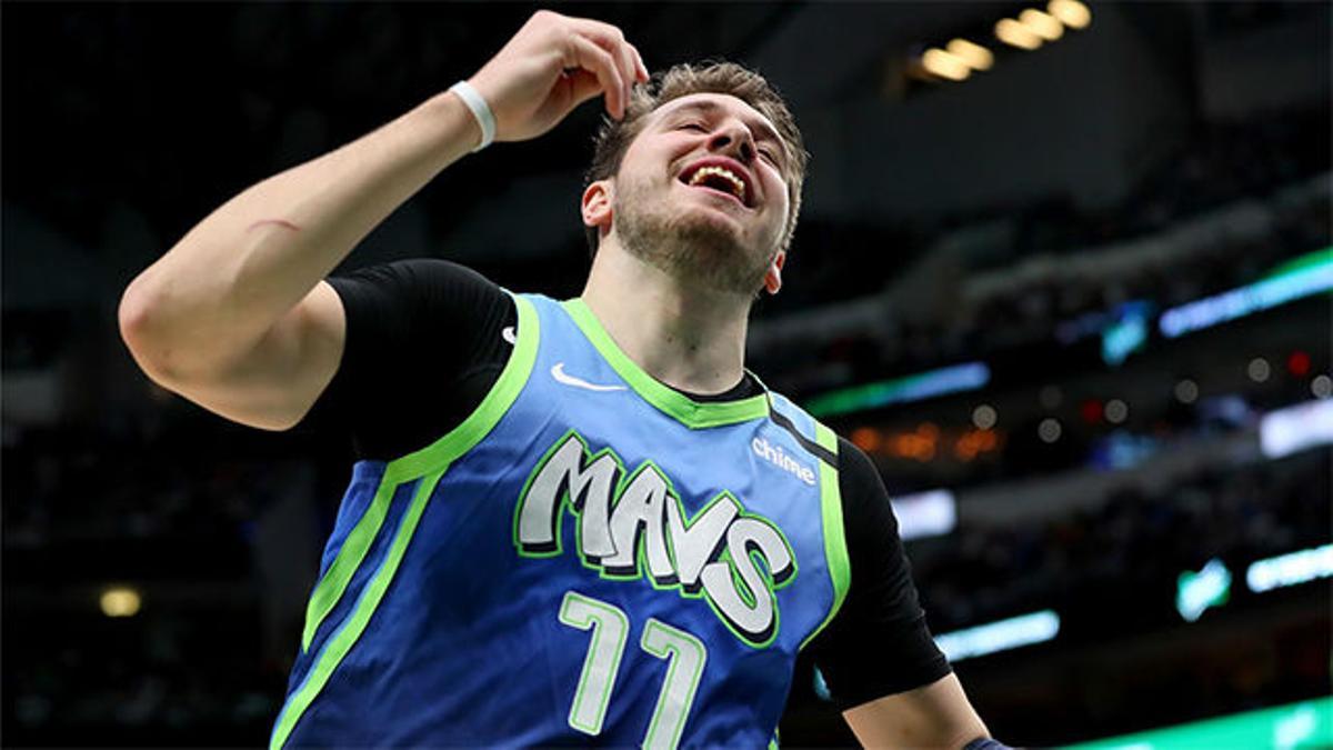 Solo de Doncic para coronar el partido con su octavo triple