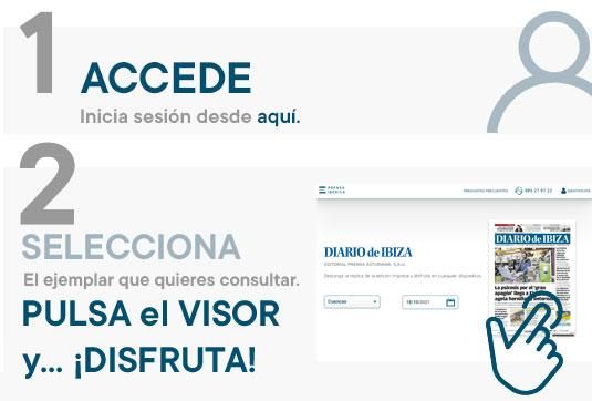 Tutorial para descargar la edición impresa Diario de Ibiza