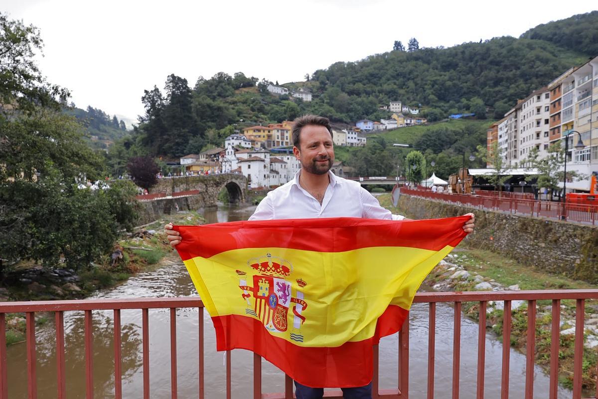 Álvaro Queipo, en Cangas del Narcea