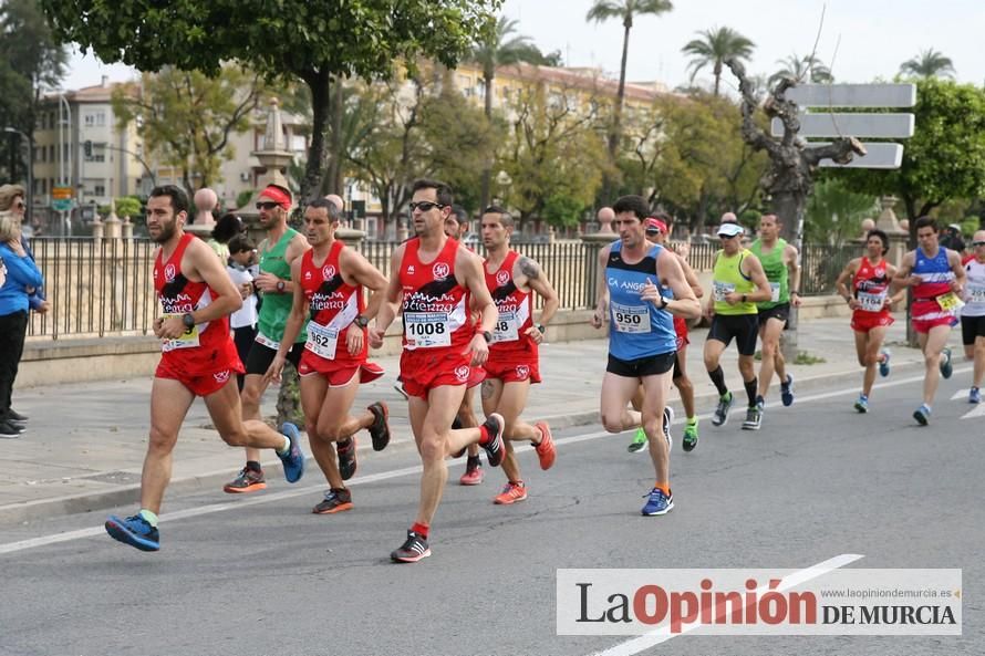 Media Maratón de Murcia: paso por la Avenida del Infante