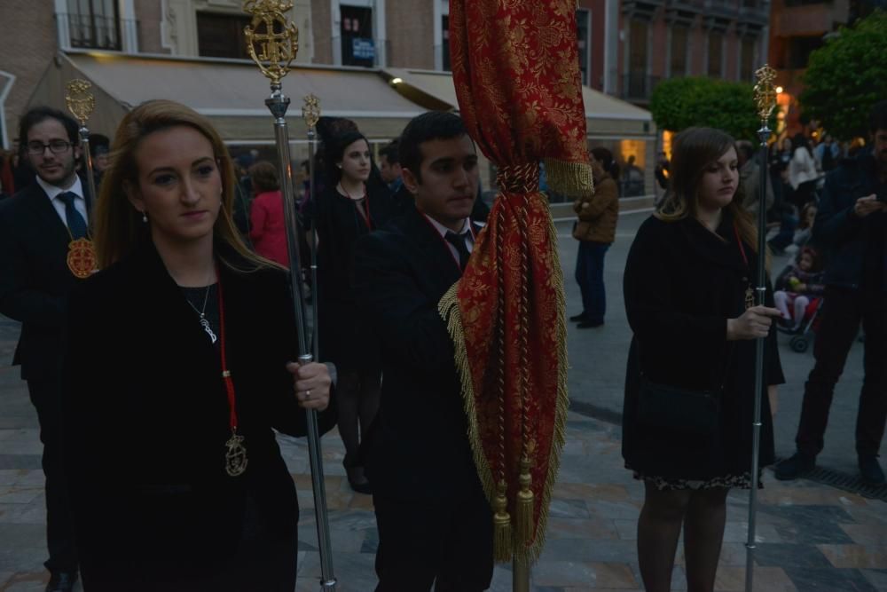 La procesión de la Virgen del Olvido marcha desde San Bartolomé