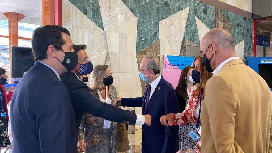 José María Bellido e Isabel Albás en el ‘Málaga Tourism Day’.