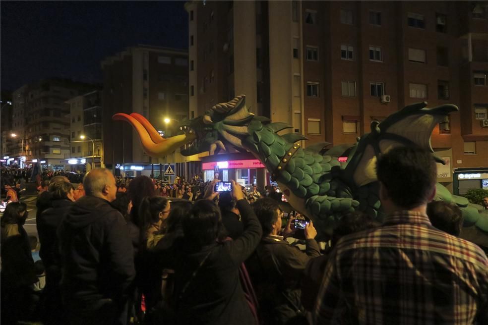 Las imágenes del desfile de San Jorge en Cáceres