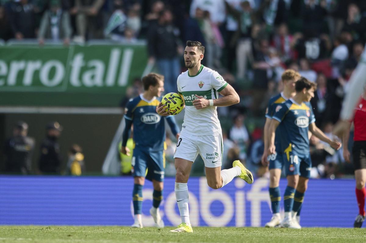 01/03/2026 Elche CF - RCD Espanyol DEPORTES Francisco Macia / AFP7 / Europa Press