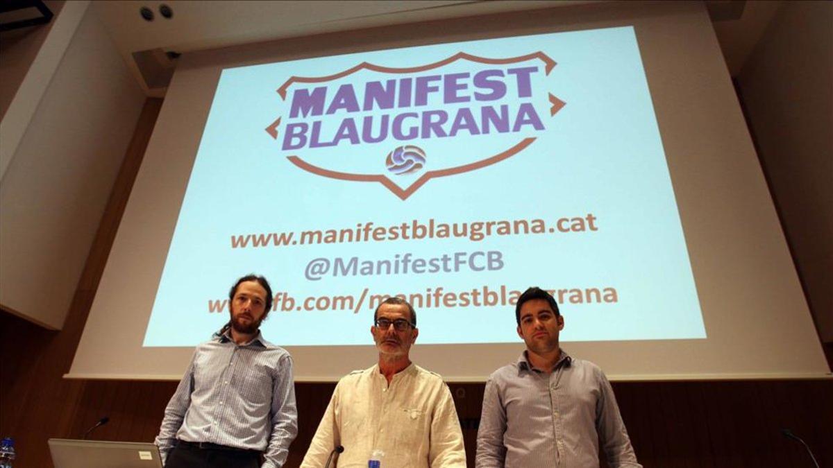 'Manifest Blaugrana', asociación barcelonista de oposición a la directiva de Bartomeu