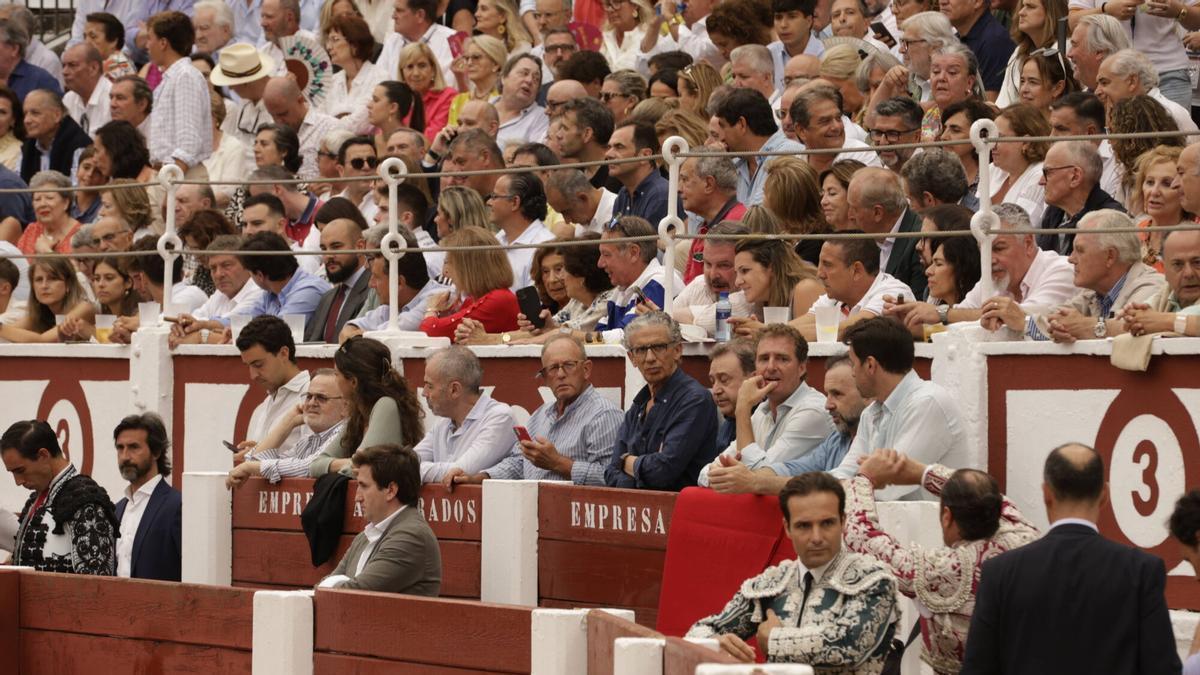 Público en la feria taurina de Gijón el verano pasado.