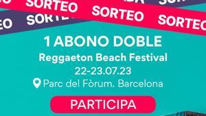 EL PERIÓDICO sorteja en el seu compte d’Instagram un abonament doble per al Reggaeton Beach Festival