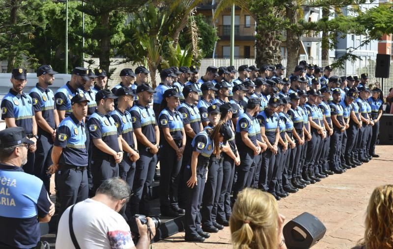LAS PALMAS DE GRAN CANARIA. Presentación nuevos policias locales  | 30/09/2019 | Fotógrafo: José Pérez Curbelo