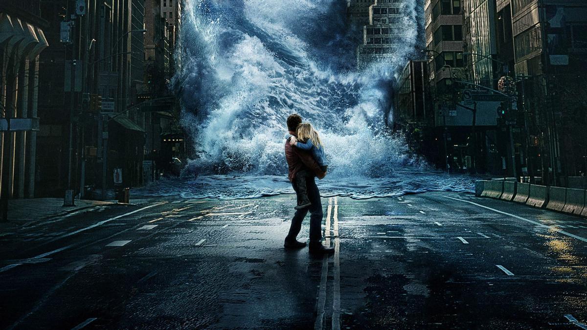 Cartel publicitario de la película 'Geostorm'