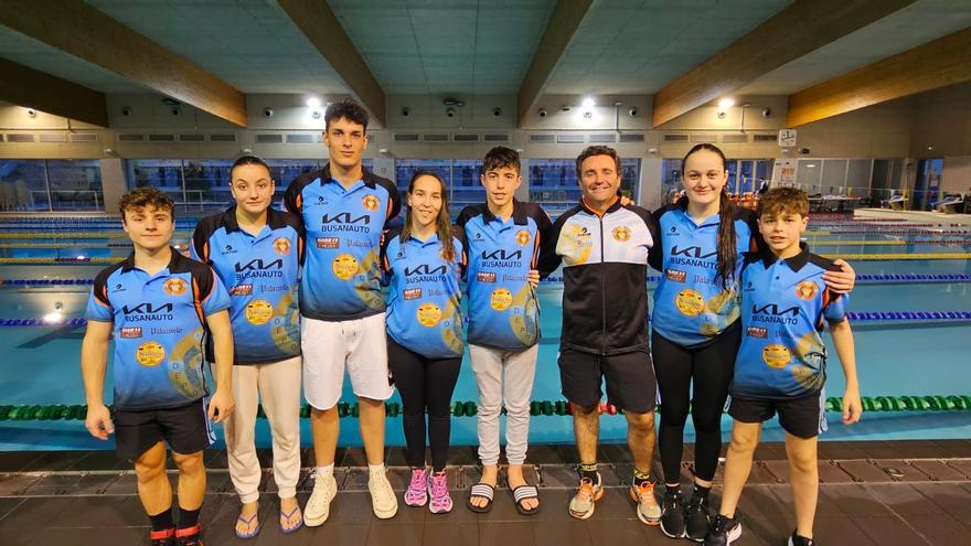 Salvamento Benavente se cuelga trece medallas en el Campeonato de Castilla y León disputado en Valladolid