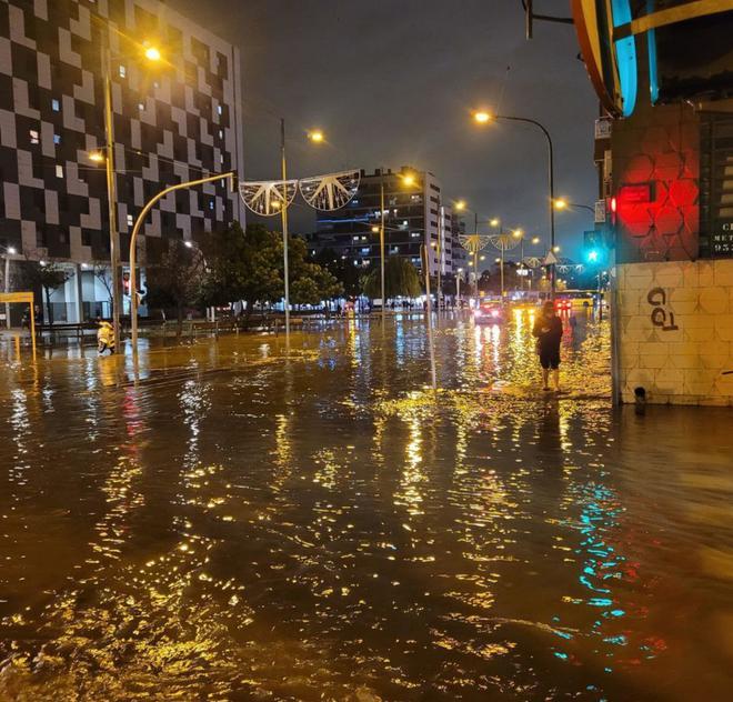 El temporal deixa més 100 litres per metre quadrat a l’àrea de Barcelona