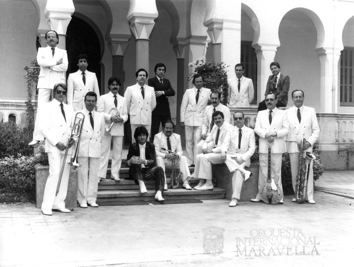 Una sessió fotogràfica al Balneari Vichy Catalán el 1984.