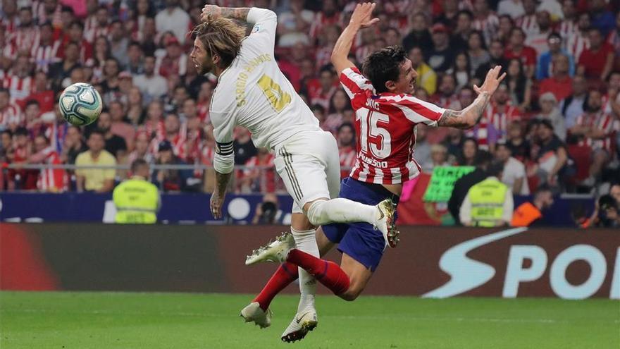 Atlético y Real Madrid empatan en un derbi de respeto